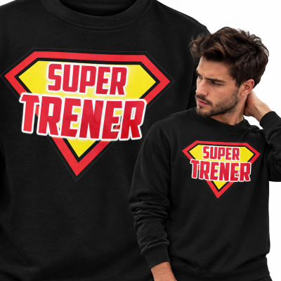 BLUZA  NA SIŁOWNIĘ SUPER TRENER